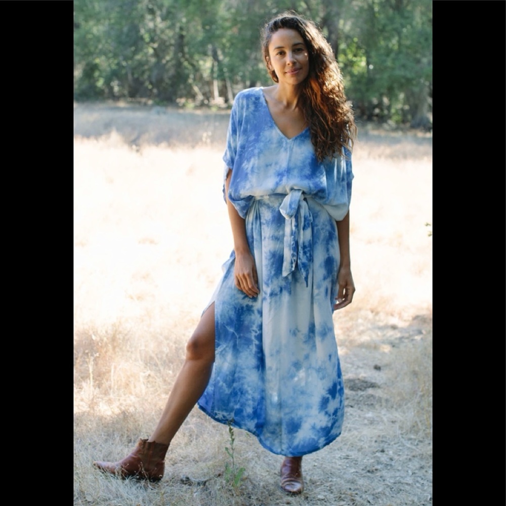 Rachel Pally Rayon Tie-Dye Rae Dress